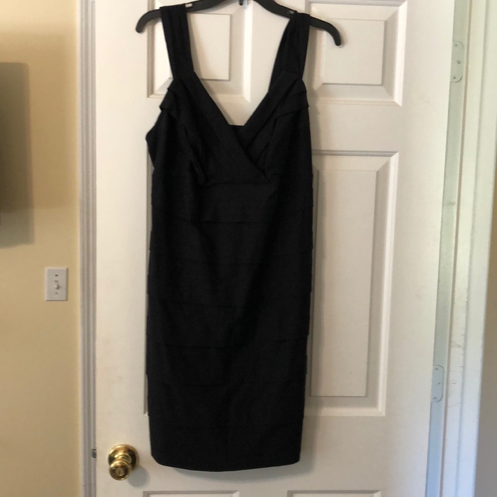 Black cocktail dress